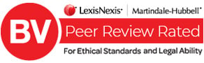 BV | LexisNexis | Martindale-Hubbell | Peer Review Rated | For Ethical Standards And Legal Ability